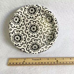 Party! Paper Plates | 20 pack Black White Geometric Floral NEW